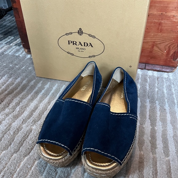 Take A Look About Prada Platform Espadrilles
